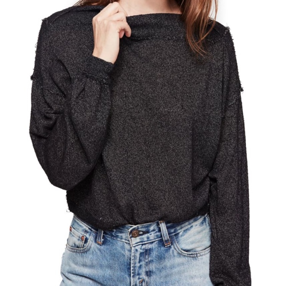 Free People Stay With Me Off Shoulder Top
